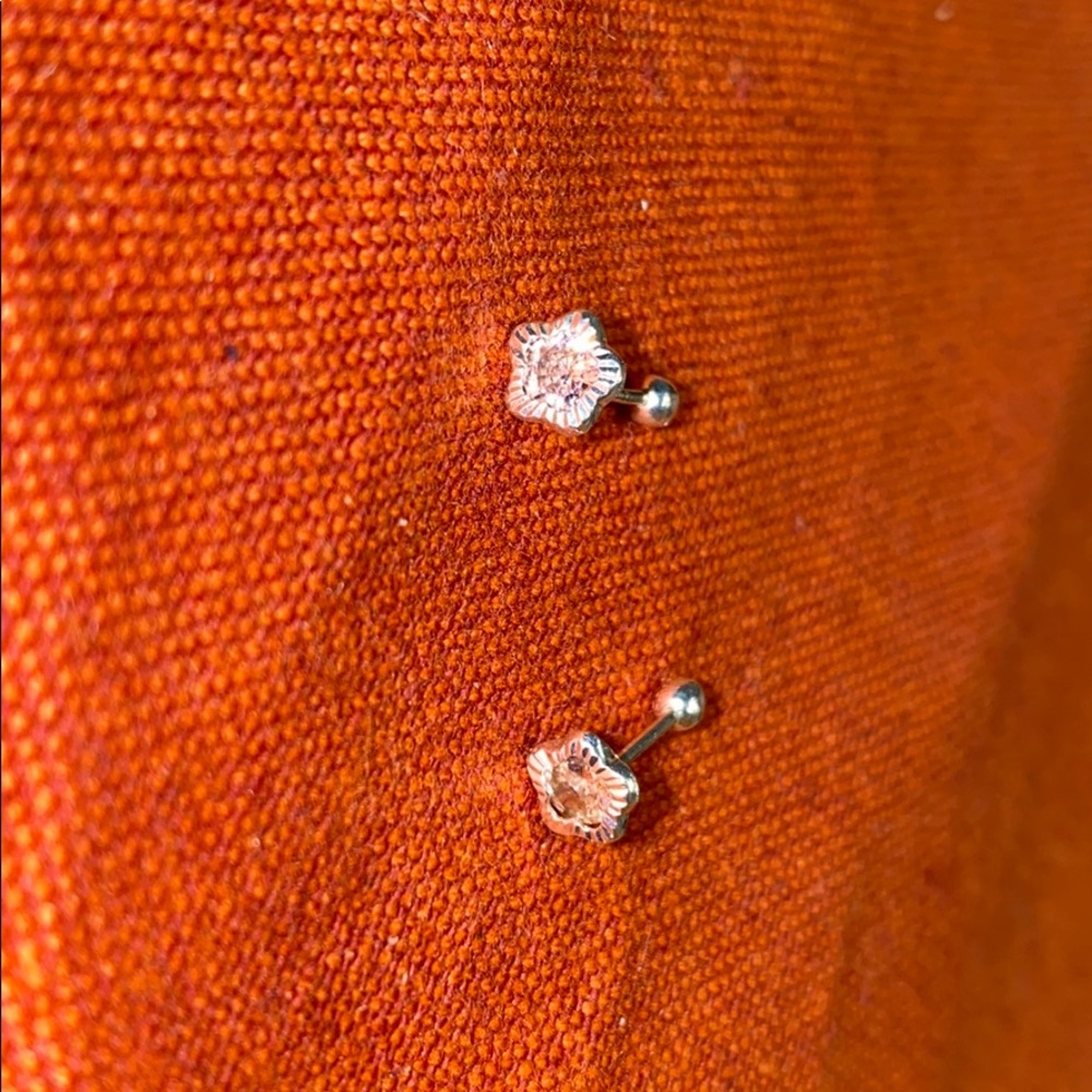 Light pink earrings